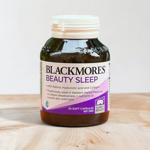 Viên uống hỗ trợ giấc ngủ và làm đẹp da tóc Beauty Sleep Blackmores 30 viên