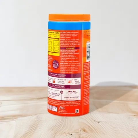 Bột Cam Metamucil 754g - Bổ Sung Chất Xơ Vị Cam, Hỗ Trợ Tiêu Hóa, Hàng Mỹ Chính Hãng từ Costco và Walmart