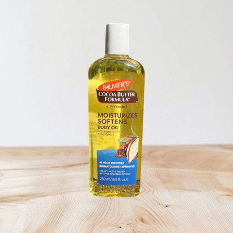 Dầu Dưỡng Ẩm Palmer's Cocoa Butter 250ml - Dầu Dưỡng Cơ Thể Vitamin E Hương Cacao, Chăm Sóc Da Mềm Mại