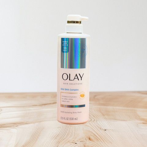 Sữa tắm Olay Skin Solutions AHA/BHA Complex Body Wash 530ml hàng Mỹ