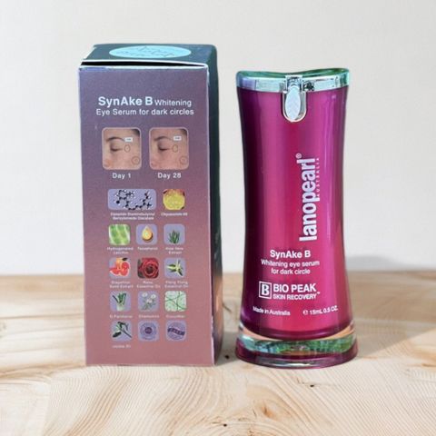 Serum Chống Nhăn Thâm Quầng Mắt Lanopearl SynAke 15ml - Chăm Sóc Da Mặt Anti-Aging Đến Từ Úc