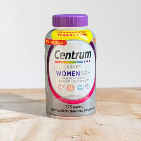 Viên Uống Bổ Sung Vitamin Tổng Hợp Centrum Silver Women 50+ - Sức Khỏe Phụ Nữ Trên 50 Tuổi, Hỗ Trợ Tăng Cường Sức Đề Kháng