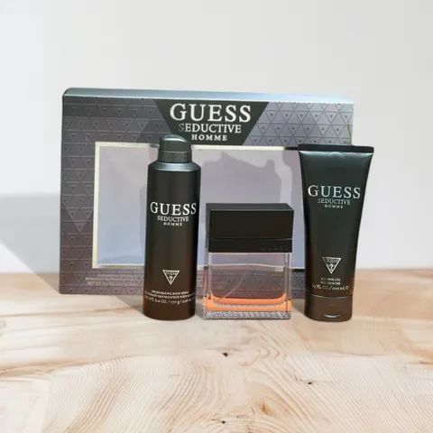 Set nước hoa nam Guess Seductive Homme gồm nước hoa 200ml + xịt body 226ml + sữa tắm 200ml