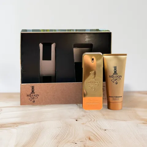 Set nước hoa nam Paco Rabanne 1 Million gồm 1 nước hoa EDT 100ml + 1 sữa tắm 100ml
