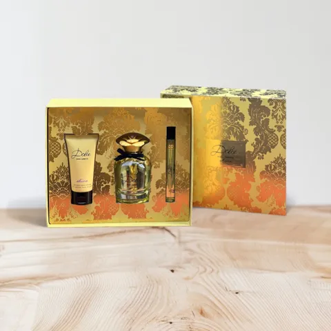 Set nước hoa nữ Dolce & Gabbana Dolce Shine gồm 1 nước hoa 75ml + chai mini 10ml + body lotion 50ml