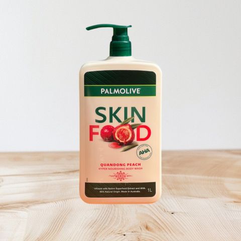 Sữa tắm Palmolive Skin Food Quandong peach body wash 1 lít