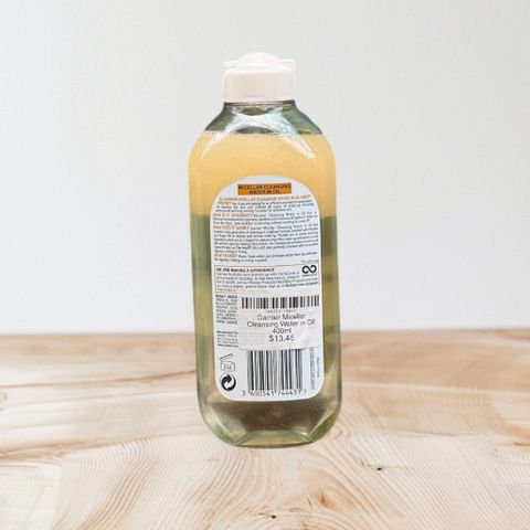 Nước Tẩy Trang Garnier Micellar Oil-Infused 400ml - Làm Sạch Sâu Trang Điểm Cho Tất Cả Các Loại Da