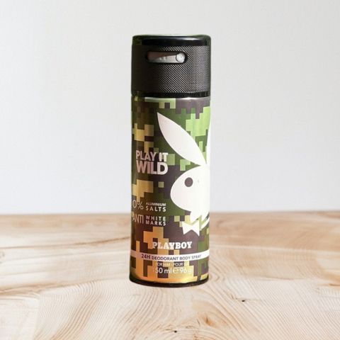 Xịt khử mùi nam Playboy Play it wild 150ml