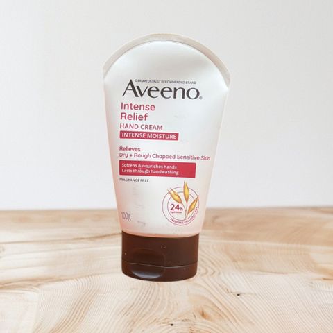 Kem Dưỡng Da Tay Aveeno Intense Relief Không Mùi 100g - Kem Dưỡng Ẩm Cho Da Khô, Chăm Sóc Da Tay Nhanh Chóng, Giúp Làm Dịu Da
