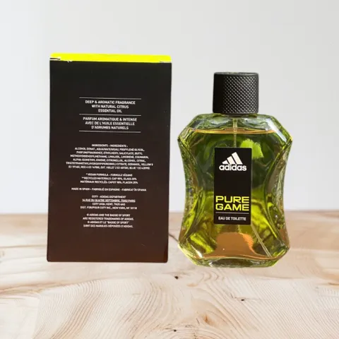 Nước hoa nam Adidas Pure Game EDT 100ml - Hương thơm thể thao tươi mát, phong cách trẻ trung, hoàn hảo cho phái mạnh năng động.