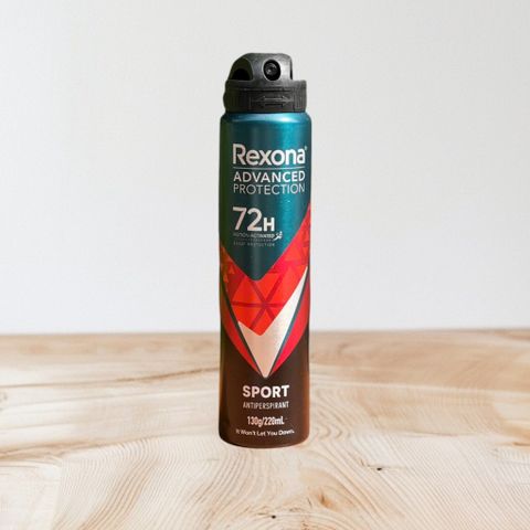 Xịt khử mùi nam giới Rexona's Advanced Protection Sport 220mL Antiperspirant Aerosol Deodorant