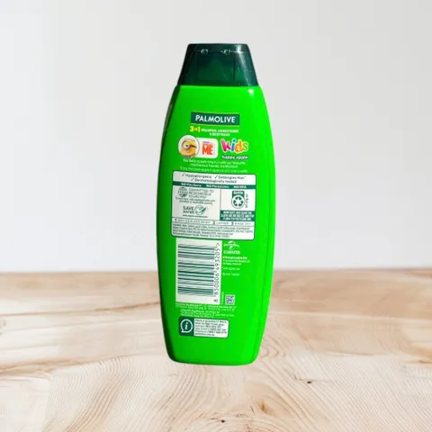 Sữa tắm gội và dầu xả 3in1 Palmolive Kids Happy Apple 350ml