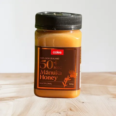 Mật ong Manuka MGO 50+ Coles 500g hàng Úc