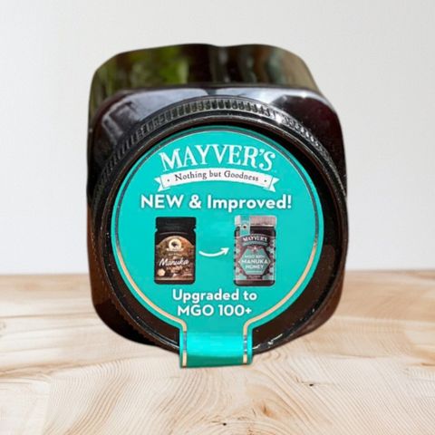 Mật ong Manuka Mayver’s MGO100+ manuka honey 500g hàng Úc