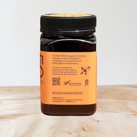 Mật ong Manuka Honey MGO 50+ Multifloral Egmont New Zealand 500g hàng úc