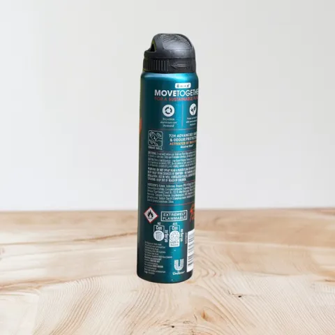 Xịt khử mùi cho nam giới Rexona for Men Advanced Protection Sport 72h Body Heat Activated 220ml