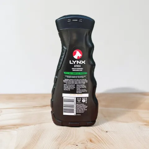 Sữa tắm cho nam Lynx Africa Shower Gel 8h Refreshing Fragrance Body Wash 400ml