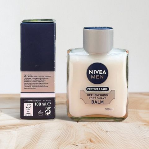 Dưỡng Da Sau Cạo Râu NIVEA MEN After Shave Balsam Protect & Care 100ml - Chăm Sóc Nam Giới Chất Lượng Cao