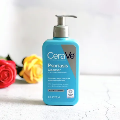 Sữa rửa mặt và sữa tắm Cerave Psoriasis Cleanser 273ml