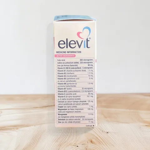 Viên uống vitamin tổng hợp Elevit cho mẹ mang thai & chuẩn bị mang thai - Hỗ trợ sức khỏe phụ nữ - 150 viên