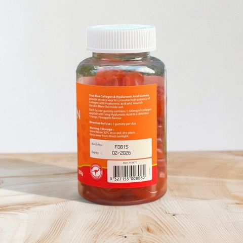 Kẹo dẻo bổ sung collagen True Blue Collagen Gummy 300g hàng Úc 297333