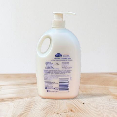 Sữa Tắm Dưỡng Ẩm Redwin Sensitive Skin 1L - Sorbolene Body Wash Không Xà Phòng, An Toàn Cho Da Nhạy Cảm
