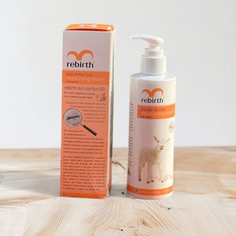 Sữa Dưỡng Thể Nhau Thai Cừu Tinh Chất Hoa Hồng Rebirth 200ml - Chăm Sóc Da Mượt Mà, Phục Hồi Độ Ẩm