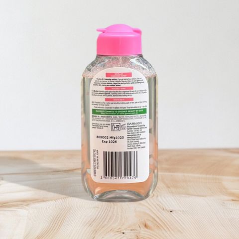 Nước Tẩy Trang Garnier Micellar Cleansing Water 125ml - Dưỡng Da Mềm Mịn, Phù Hợp Cho Tất Cả Loại Da