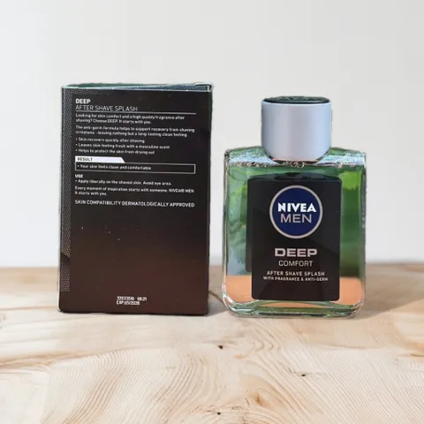 Dưỡng Da Sau Cạo Râu NIVEA Men DEEP Comforting Post Shave Splash 100ml - Giúp Làm Dịu Da, Dưỡng Ẩm, Chăm Sóc Nam Giới