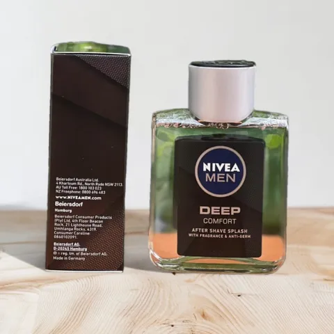 Dưỡng Da Sau Cạo Râu NIVEA Men DEEP Comforting Post Shave Splash 100ml - Giúp Làm Dịu Da, Dưỡng Ẩm, Chăm Sóc Nam Giới