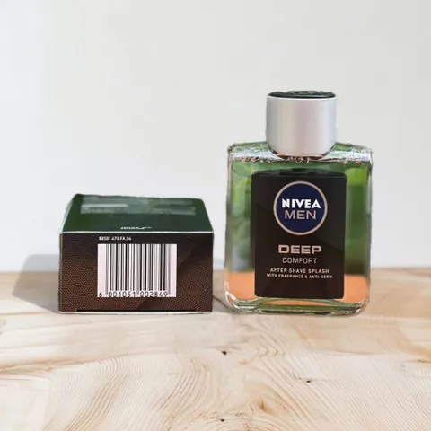 Dưỡng Da Sau Cạo Râu NIVEA Men DEEP Comforting Post Shave Splash 100ml - Giúp Làm Dịu Da, Dưỡng Ẩm, Chăm Sóc Nam Giới