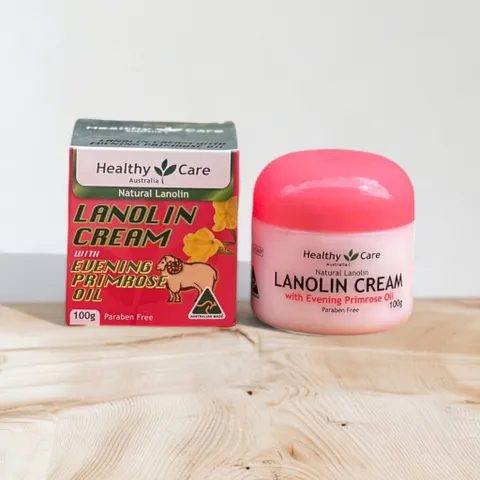 Kem Dưỡng Da Healthy Care Lanolin Cream 100g - Dưỡng Ẩm, Tái Tạo Làn Da Tươi Sáng Với Tinh Chất Hoa Anh Thảo