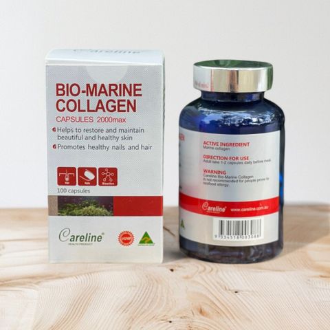 Viên uống bổ sung collagen Bio Marine Collagen Careline 100 viên Úc