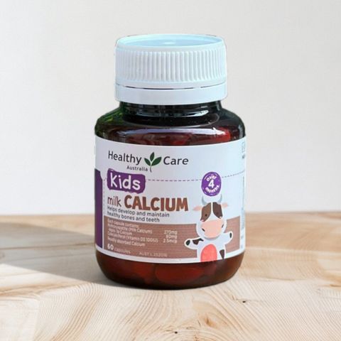 Viên bổ sung Canxi Milk Calcium Healthy Care cho bé 60 viên