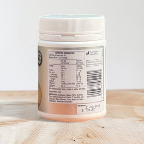 Bột bổ sung collagen Wagner Bioactivecollagen berry flavor 120g hàng Úc