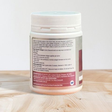 Bột bổ sung collagen Wagner Bioactivecollagen berry flavor 120g hàng Úc