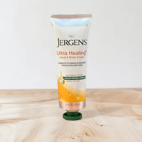Kem Dưỡng Da Jergens Ultra Healing+ 100ml - Kem Dưỡng Tay và Body Chăm Sóc Da Ẩm Mượt, Hàng Chính Hãng Mỹ