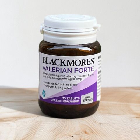 Viên uống hỗ trợ giấc ngủ Valerian Forte Blackmores 30 viên - Thực phẩm chức năng cải thiện giấc ngủ tự nhiên cho sức khỏe tốt hơn