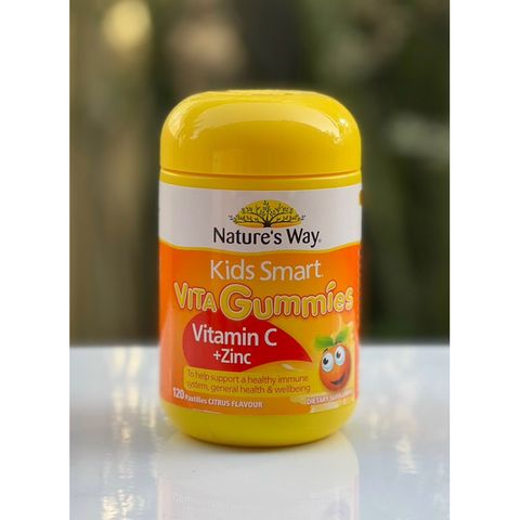 Kẹo dẻo Nature’s Way Vita Gummies Vitamin C + Zinc (120 viên)