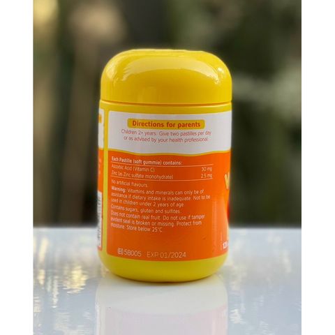Kẹo dẻo Nature’s Way Vita Gummies Vitamin C + Zinc (120 viên)