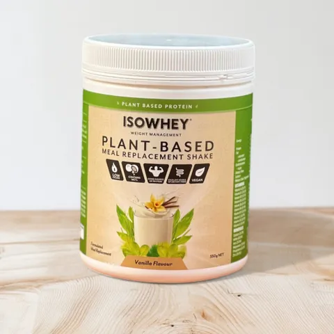 Bột đạm Isowhey Plant-Based Meal Replacement Shake Vanilla 550g hàng Úc