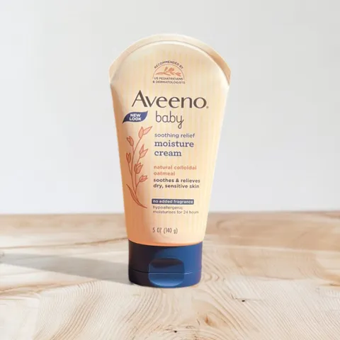 Kem Dưỡng Da Cho Bé Aveeno Baby 140g - Chăm Sóc Da Nhạy Cảm & Khô Với Chiết Xuất Yến Mạch, Dưỡng Ẩm Hiệu Quả