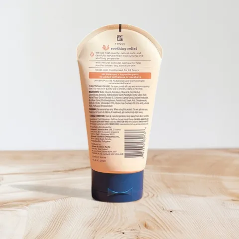 Kem Dưỡng Da Cho Bé Aveeno Baby 140g - Chăm Sóc Da Nhạy Cảm & Khô Với Chiết Xuất Yến Mạch, Dưỡng Ẩm Hiệu Quả