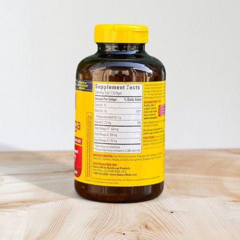 Viên uống bổ sung Triple omega 369 Nature made 150 viên