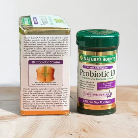 Viên uống hỗ trợ hệ tiêu hóa và đường ruột Nature’s Bounty Probiotic 10 70 viên 297486
