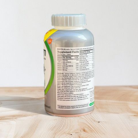 Viên uống bổ sung vitamin tổng hợp Centrum silver adults 50+ 325 viên mẫu