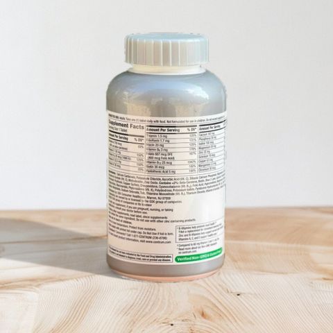 Viên uống bổ sung vitamin tổng hợp Centrum silver adults 50+ 325 viên mẫu