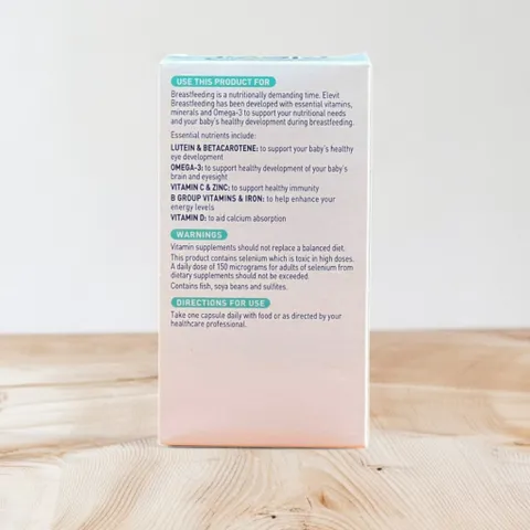 Viên uống bổ sung vitamin bầu Elevit Breastfeeding sau sinh 60 viên