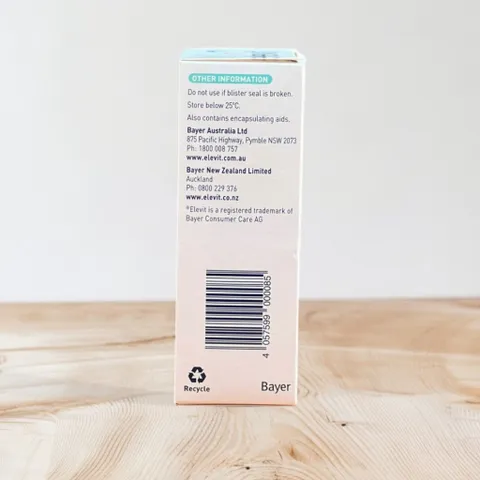 Viên uống bổ sung vitamin bầu Elevit Breastfeeding sau sinh 60 viên