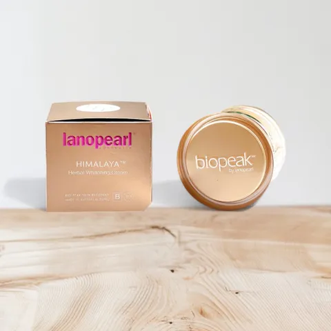 Kem trắng da ngăn nám Lanopearl Himalaya Herbal Whitening 50ml - Chăm sóc da mặt, sản phẩm từ thiên nhiên, chất lượng cao